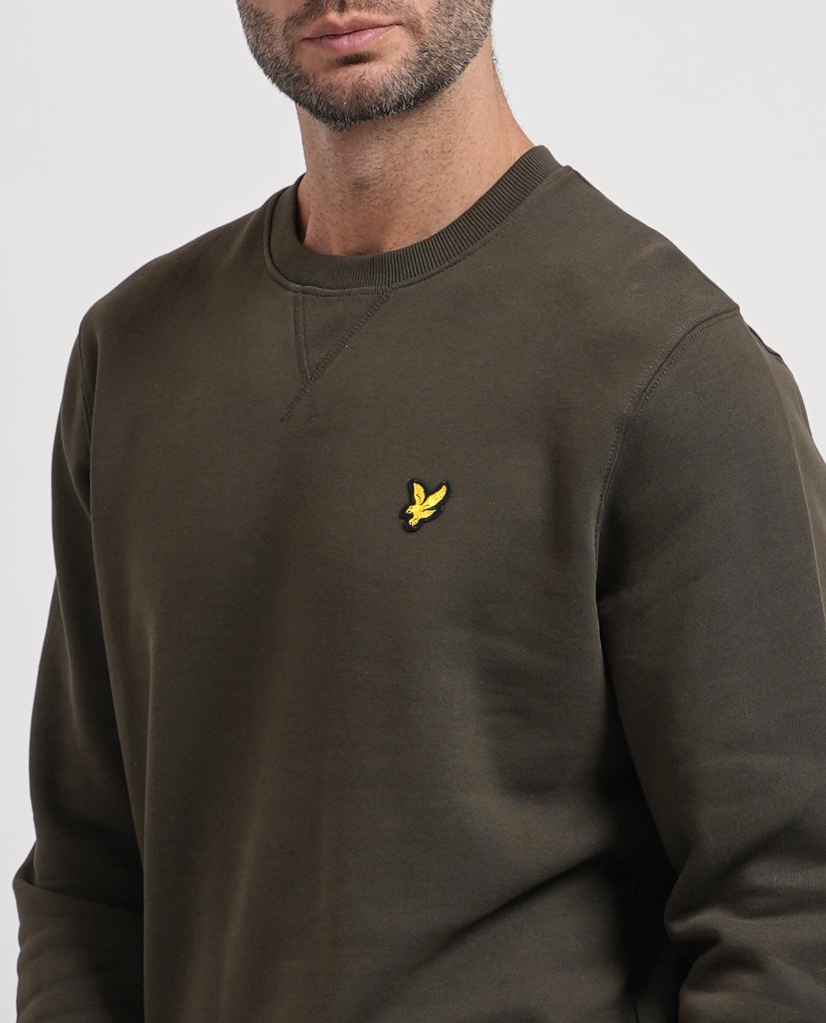 Felpa uomo Lyle & Scott basic girocollo 