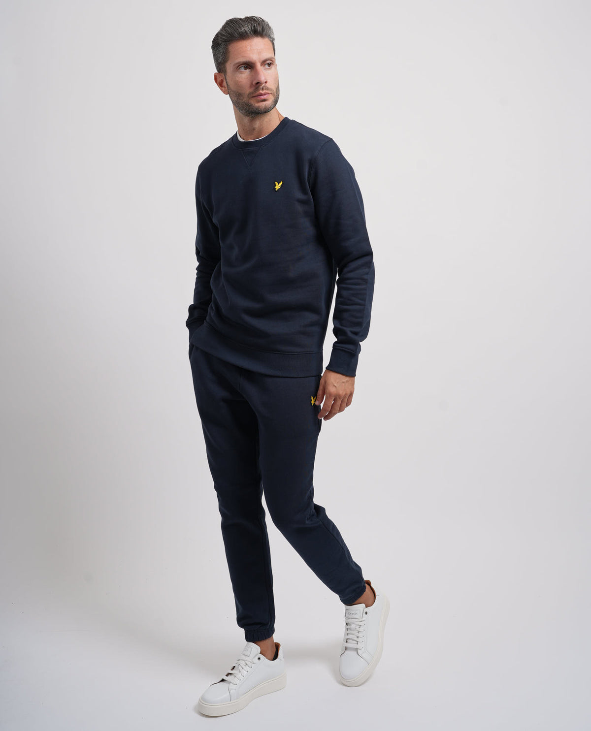 Felpa uomo Lyle & Scott basic girocollo 
