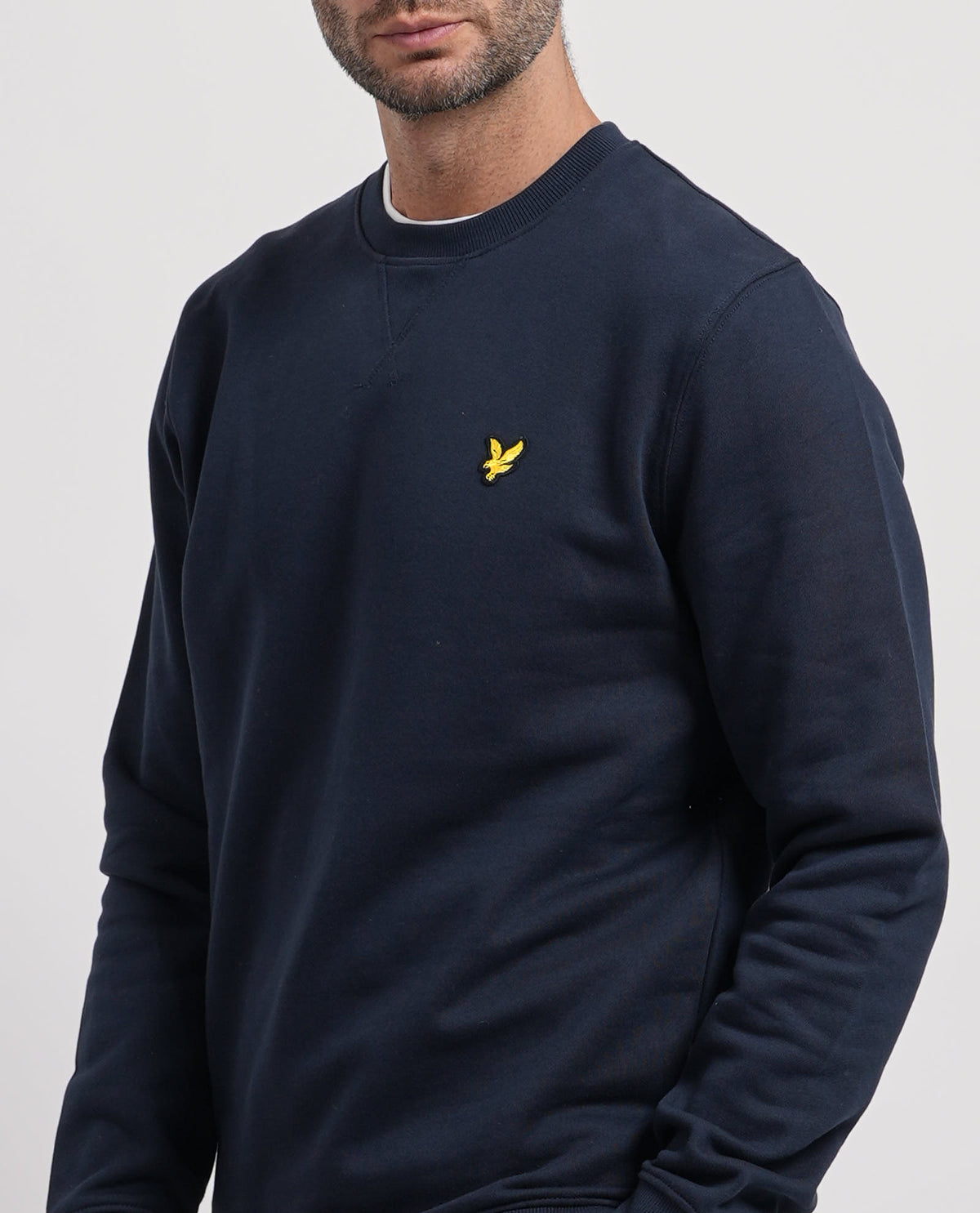 Felpa uomo Lyle & Scott basic girocollo 