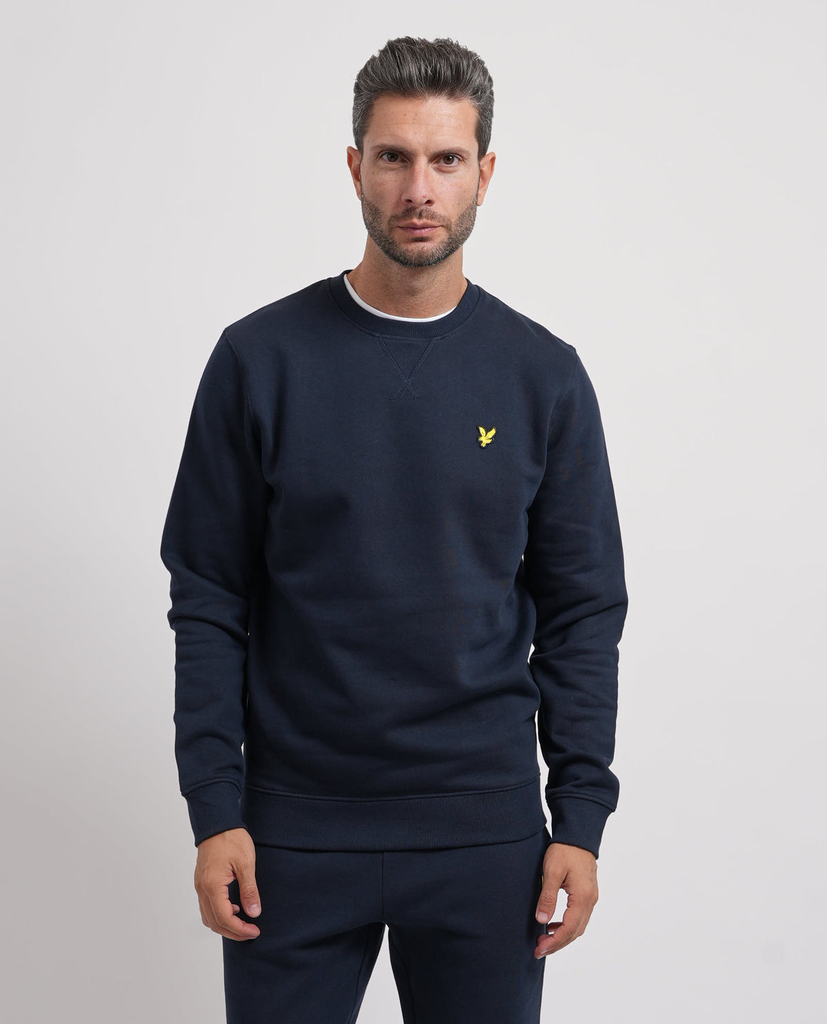 Felpa uomo Lyle & Scott basic girocollo 