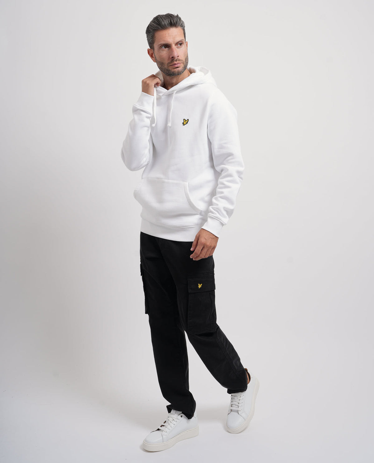 Felpa uomo Lyle & Scott con cappuccio 