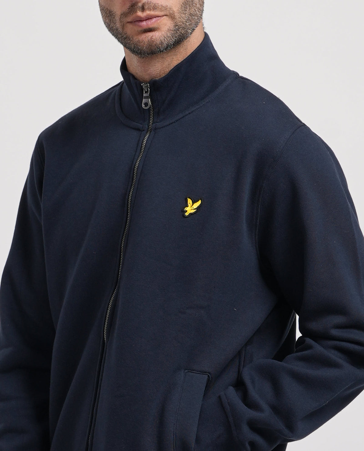 Felpa uomo Lyle&Scott a collo alto 