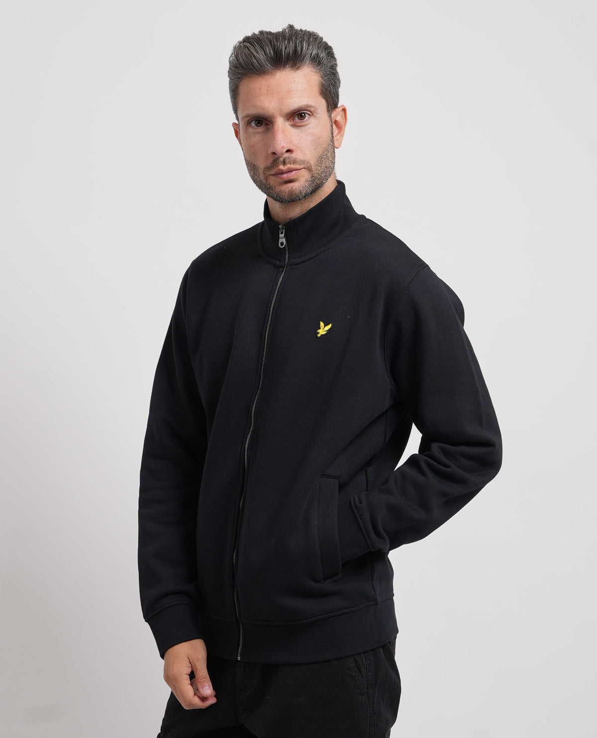 Felpa uomo Lyle&Scott a collo alto 