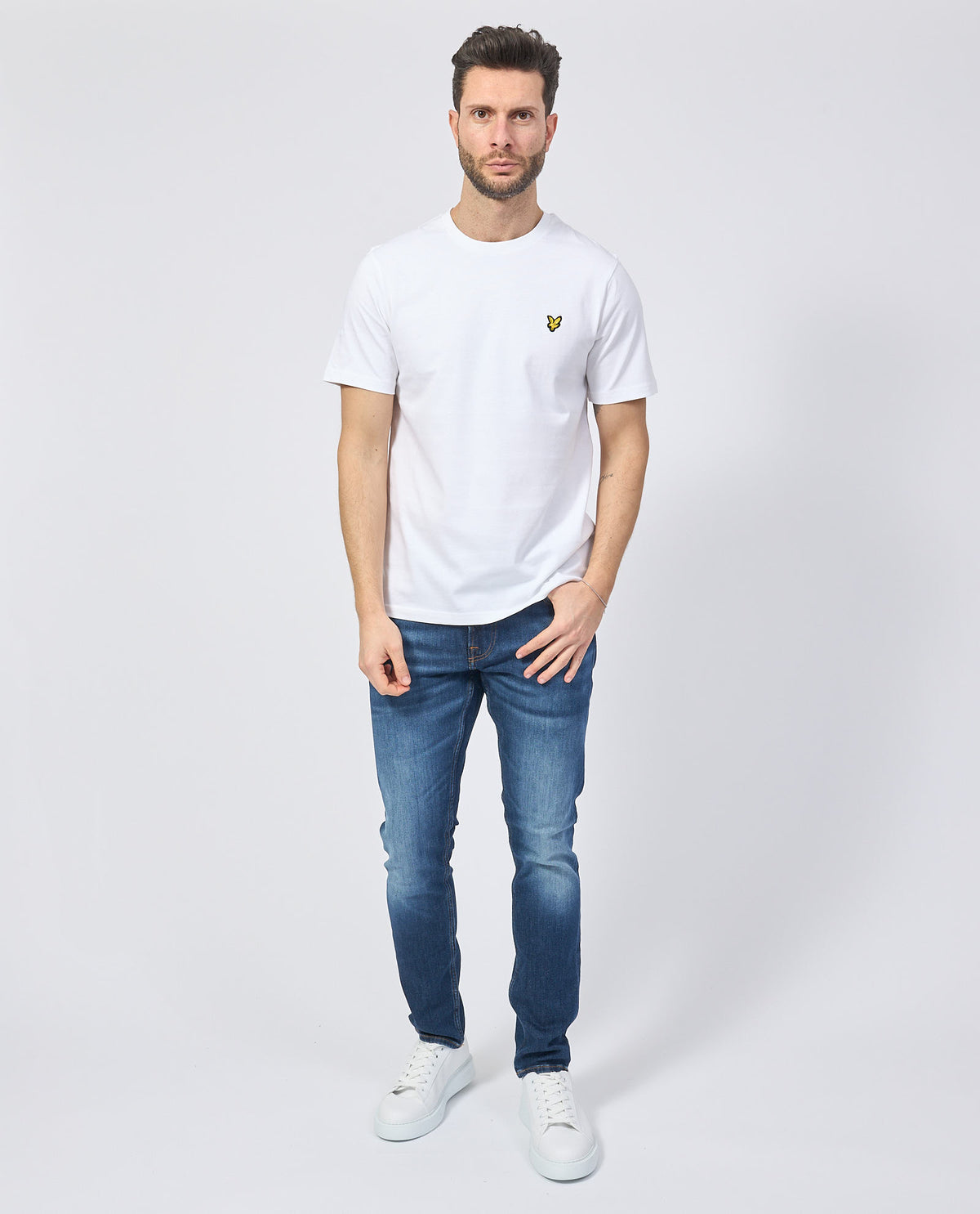 T-shirt uomo Lyle & Scott basic girocollo 