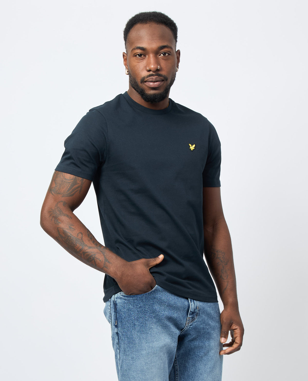 T-shirt uomo Lyle & Scott basic girocollo 
