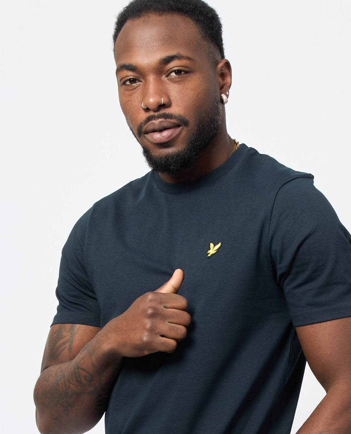 T-shirt uomo Lyle & Scott basic girocollo 