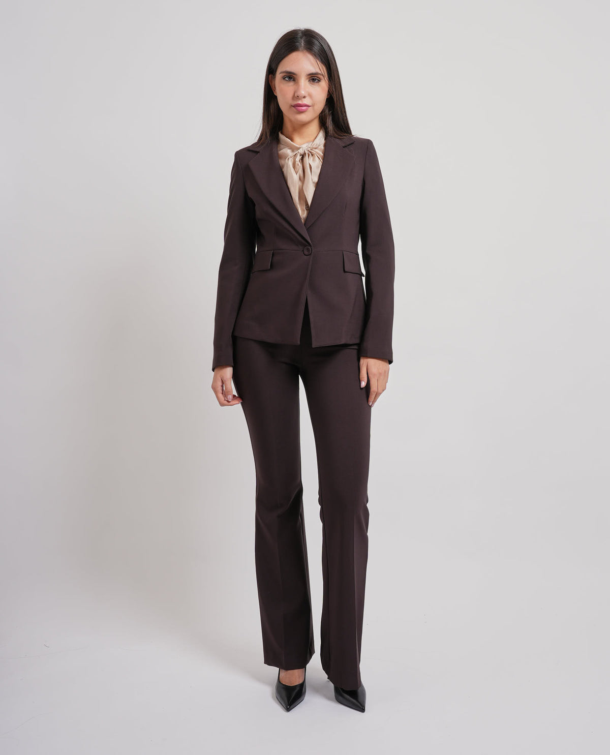Pantaloni donna MDM con elastico in vita 