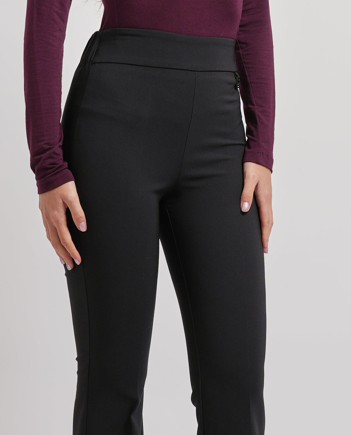 Pantaloni donna MDM con elastico in vita 