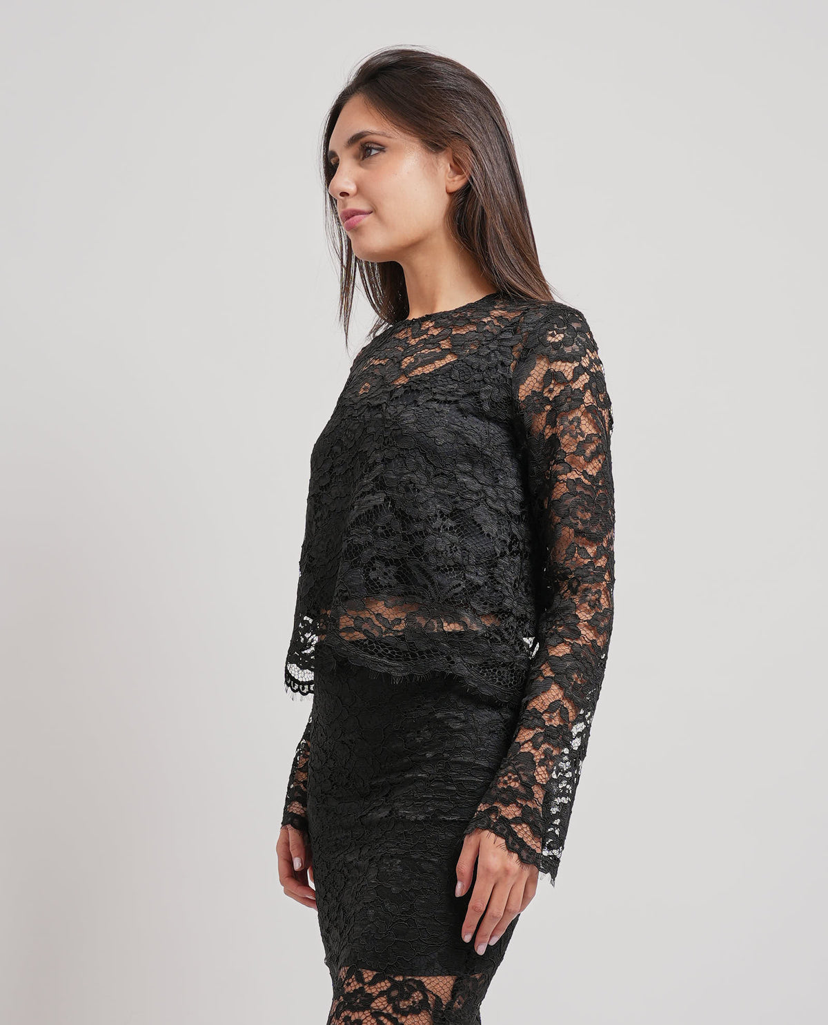 Camicia in pizzo Manila Grace con canotta 