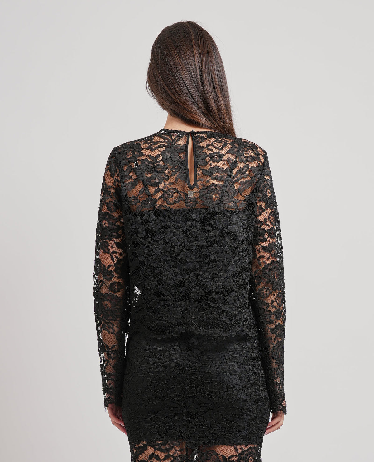 Camicia in pizzo Manila Grace con canotta 