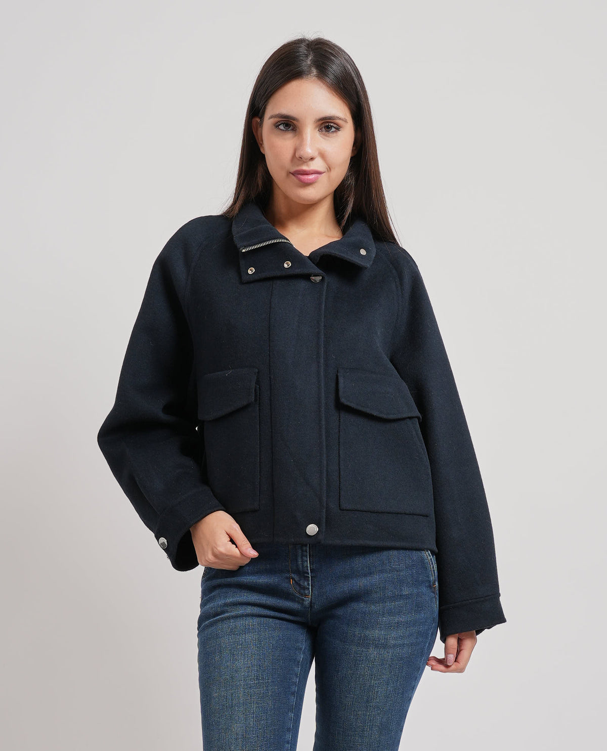 Giacca Corta in Panno Manila Grace donna 