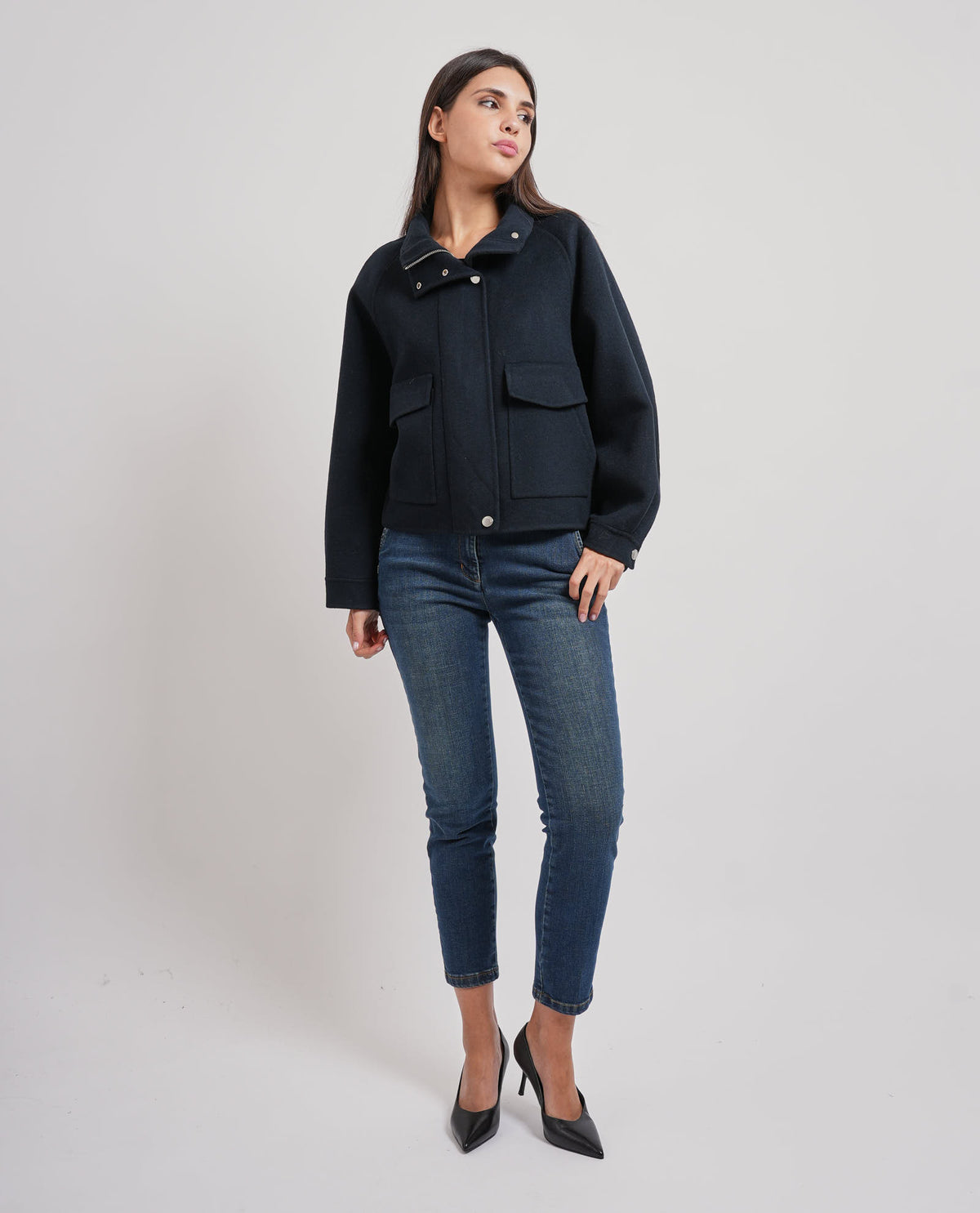 Giacca Corta in Panno Manila Grace donna 