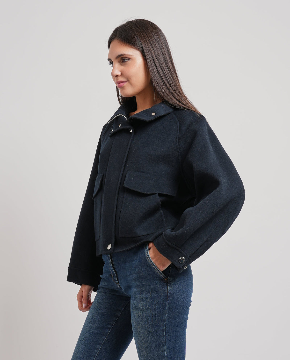 Giacca Corta in Panno Manila Grace donna 