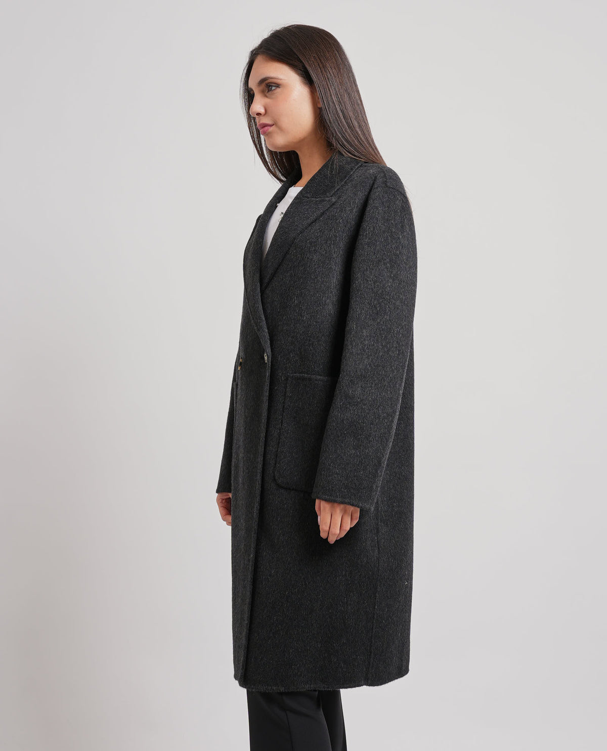 Cappotto lungo Manila Grace doppiopetto 