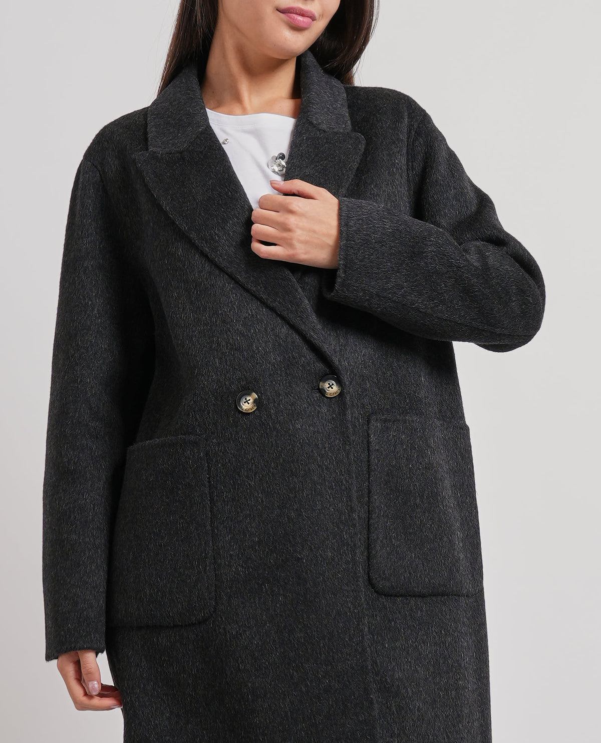 Cappotto lungo Manila Grace doppiopetto 