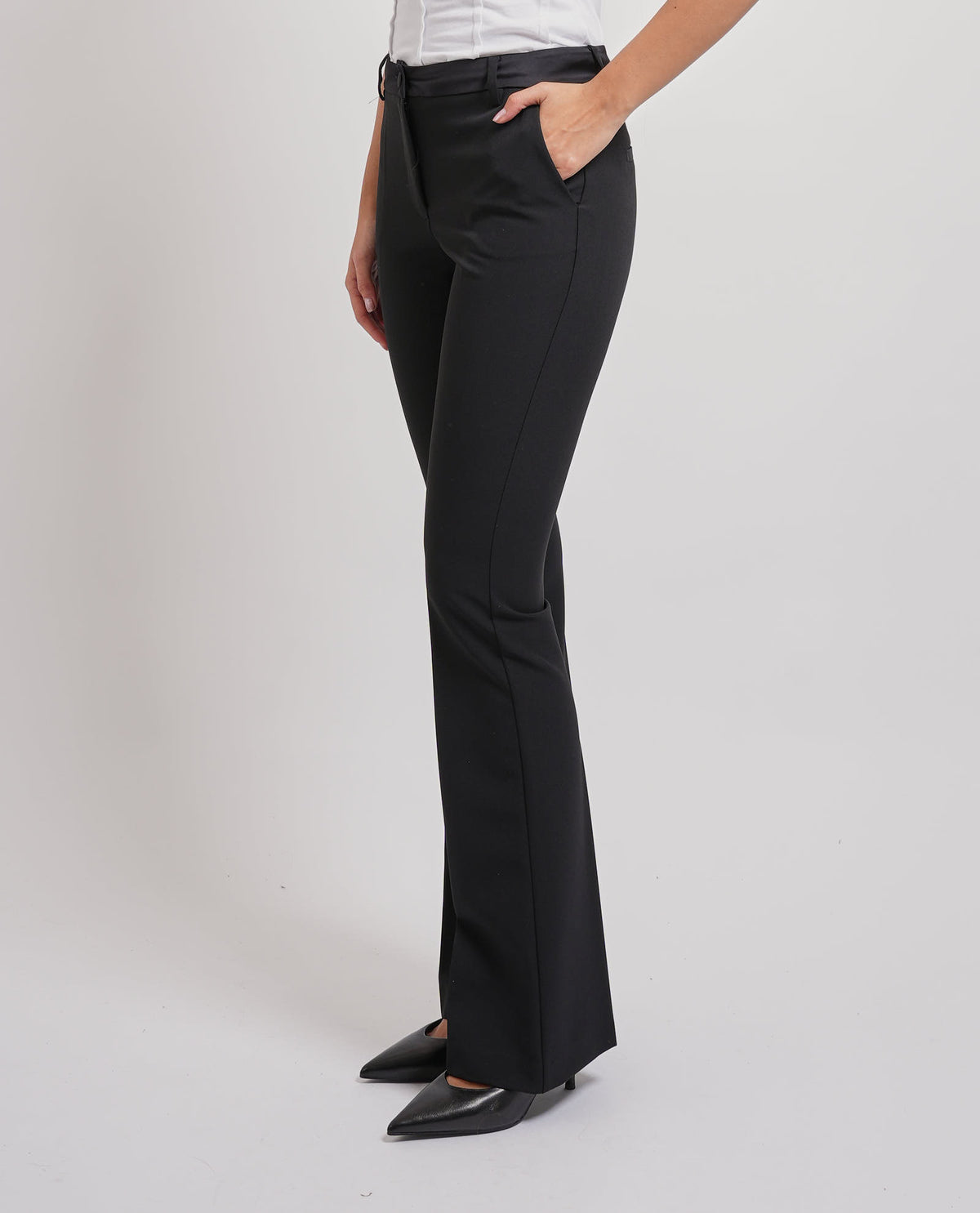 Pantaloni donna Manila Grace a gamba dritta 
