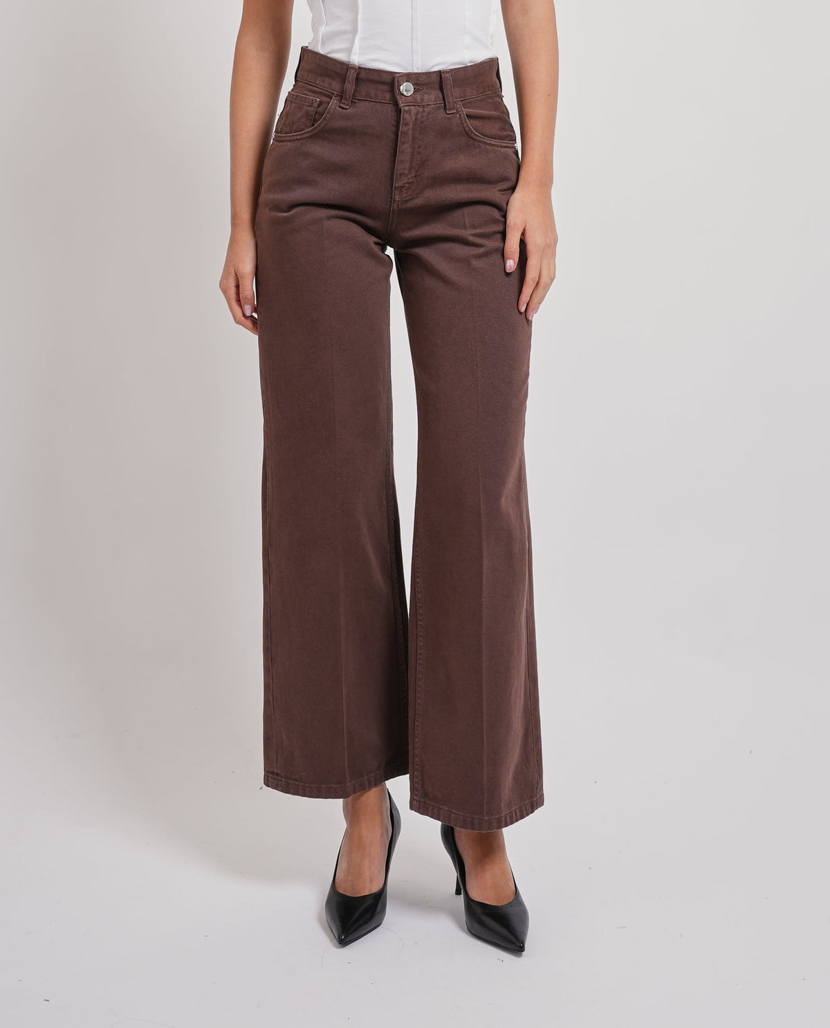 Pantaloni a gamba larga Manila Grace 