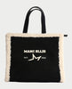 Marc Ellis women's bag with faux fur trim and double handles
