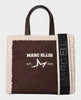 Marc Ellis women's bag with faux fur trim and double handles