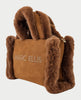 Marc Ellis women's bag with soft faux fur trim