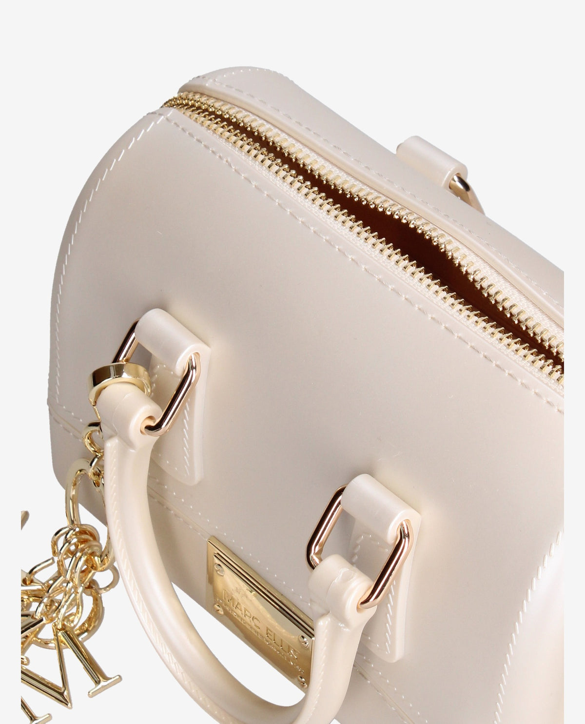 Borsa Flat Estrel S Marc Ellis con finitura liscia 