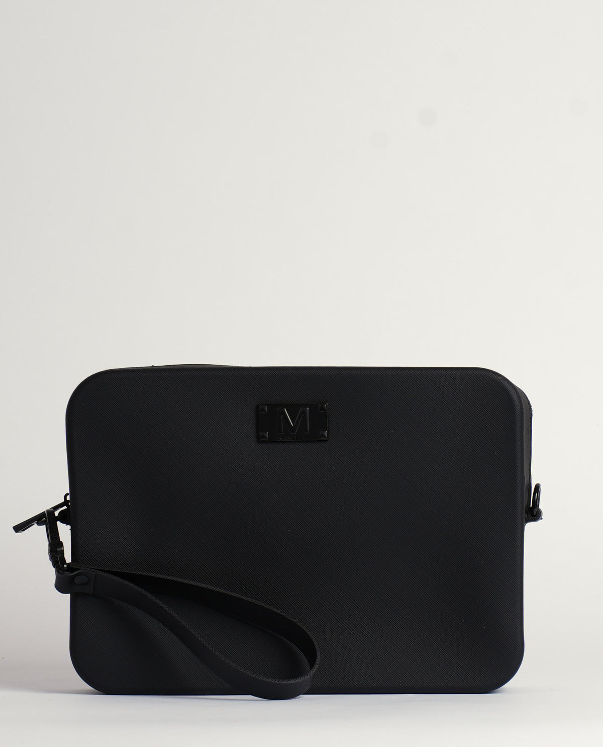 Borsa Marc Ellis con finitura liscia gommata 