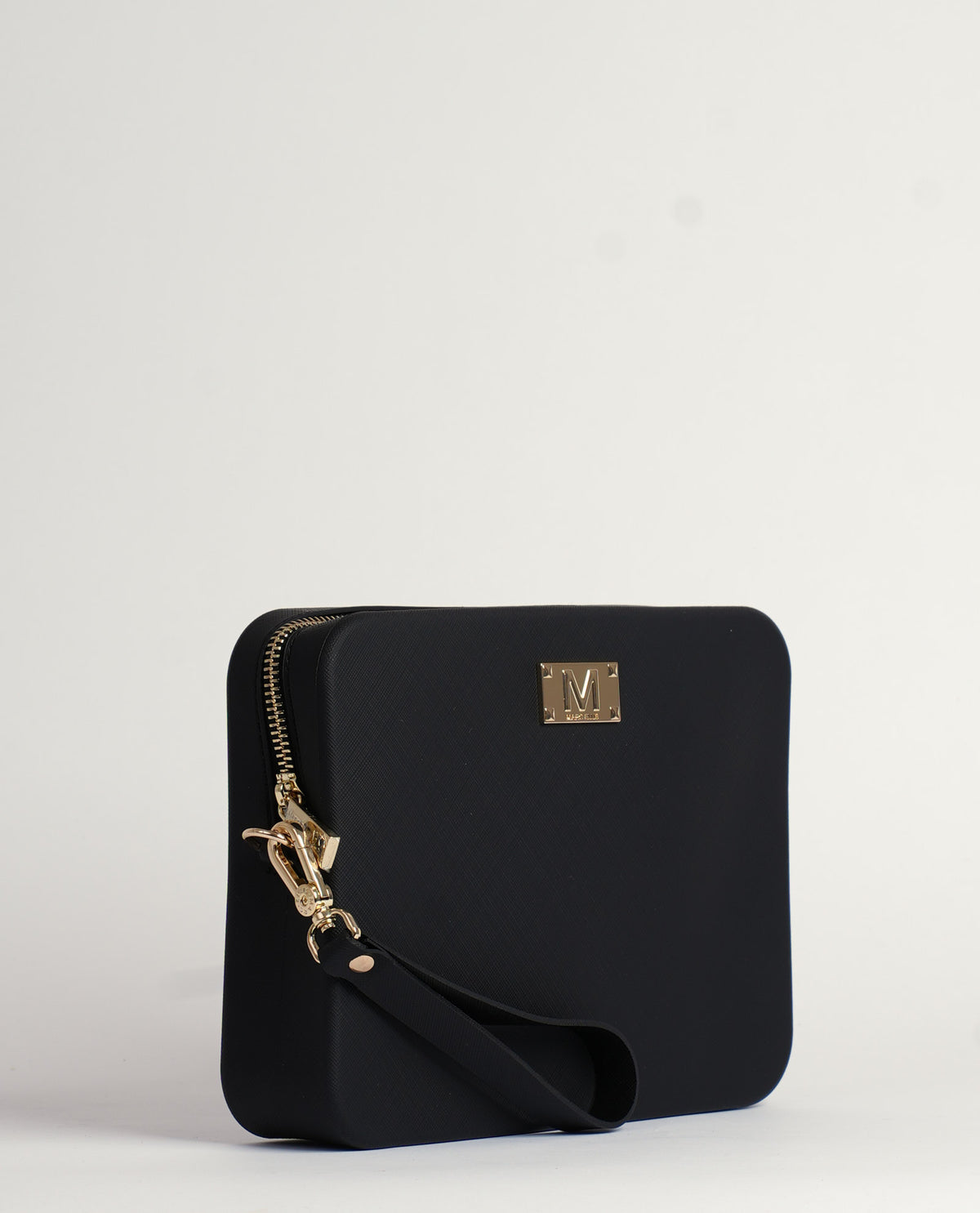 Borsa Marc Ellis con finitura liscia gommata 