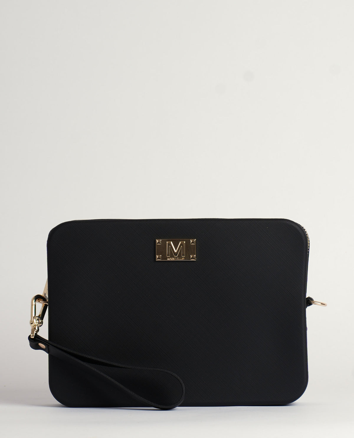 Borsa Marc Ellis con finitura liscia gommata 