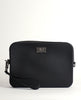 Marc Ellis bag with a smooth rubberized finish