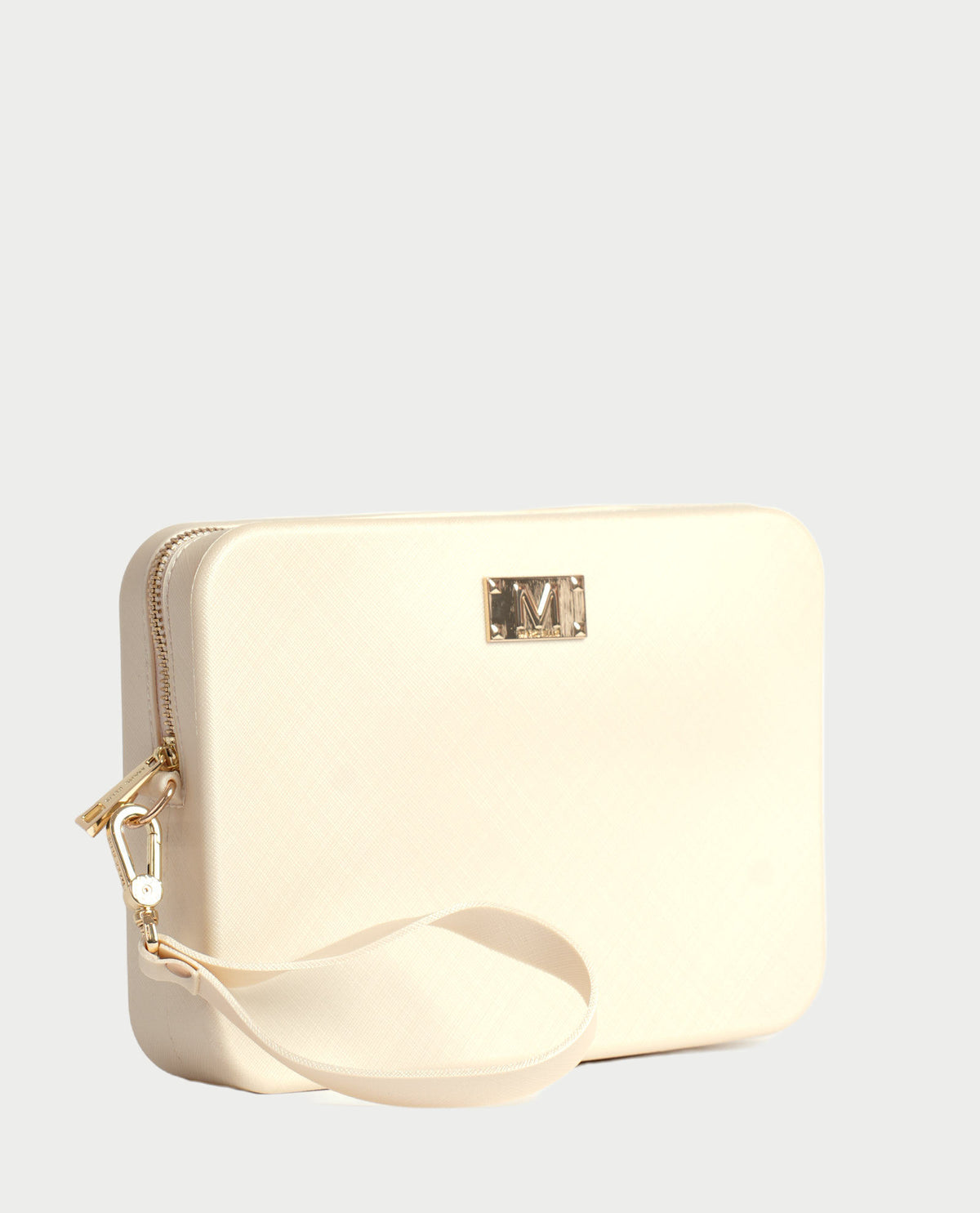 Borsa Marc Ellis con finitura liscia gommata 
