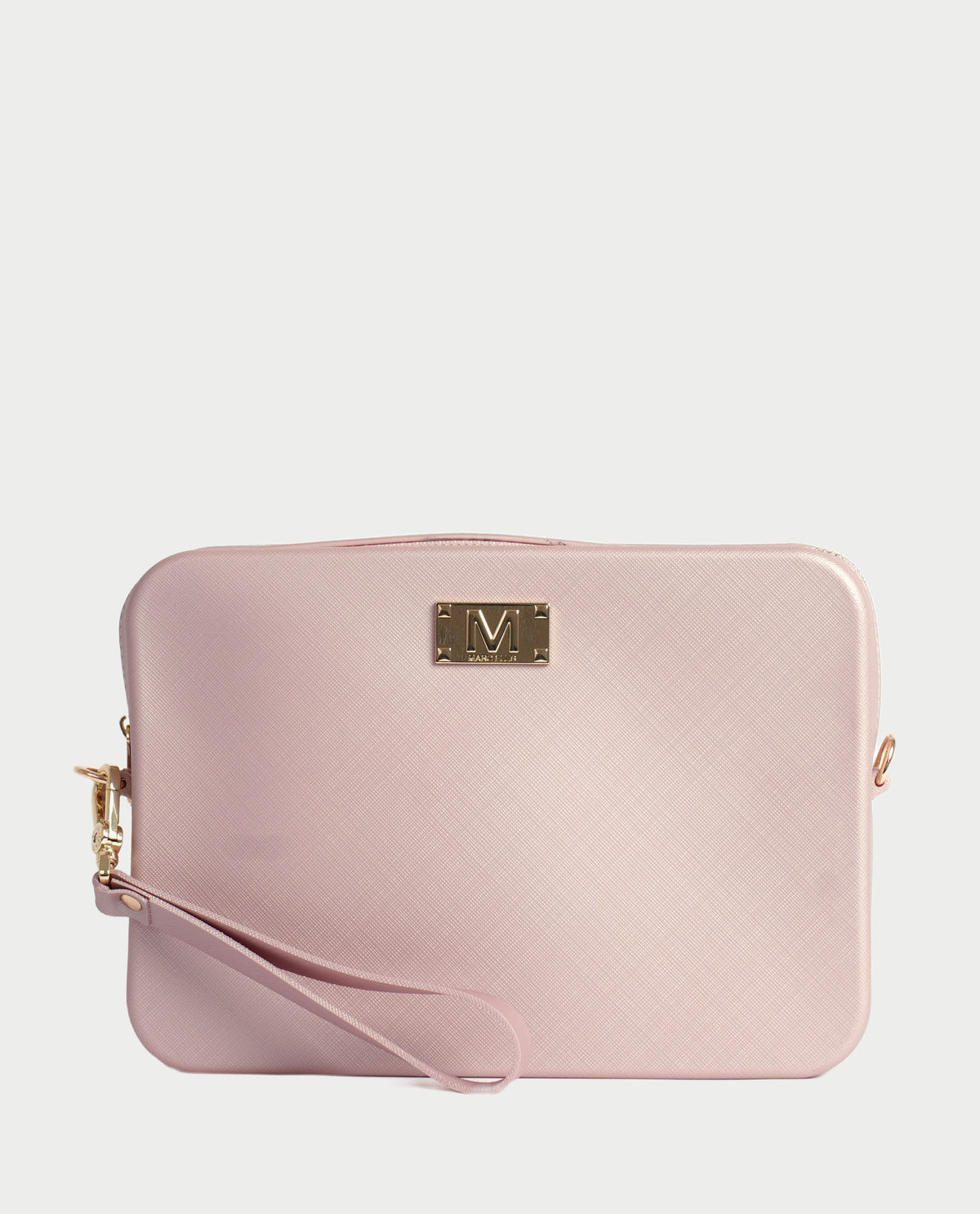 Borsa Marc Ellis con finitura liscia gommata 