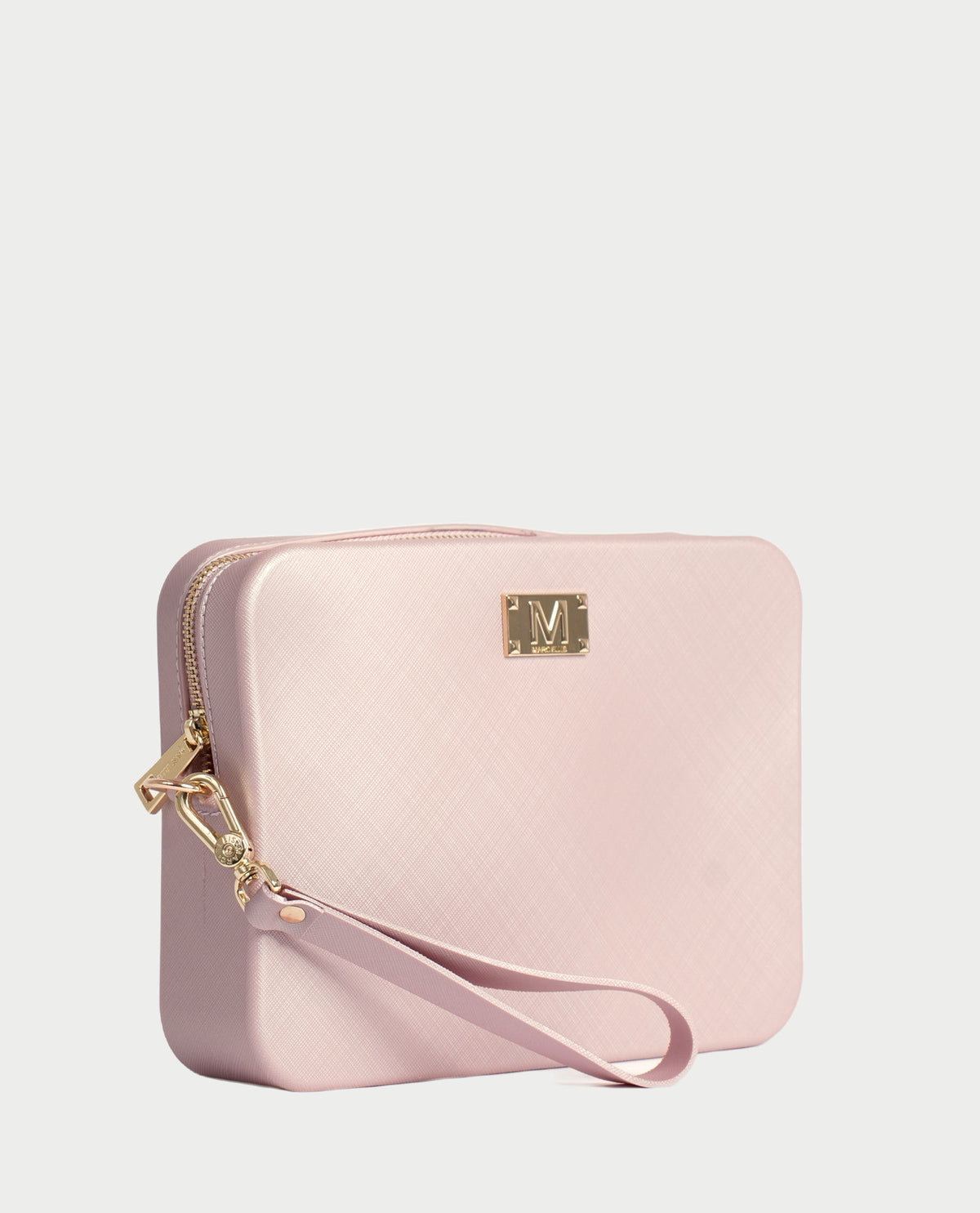 Borsa Marc Ellis con finitura liscia gommata 