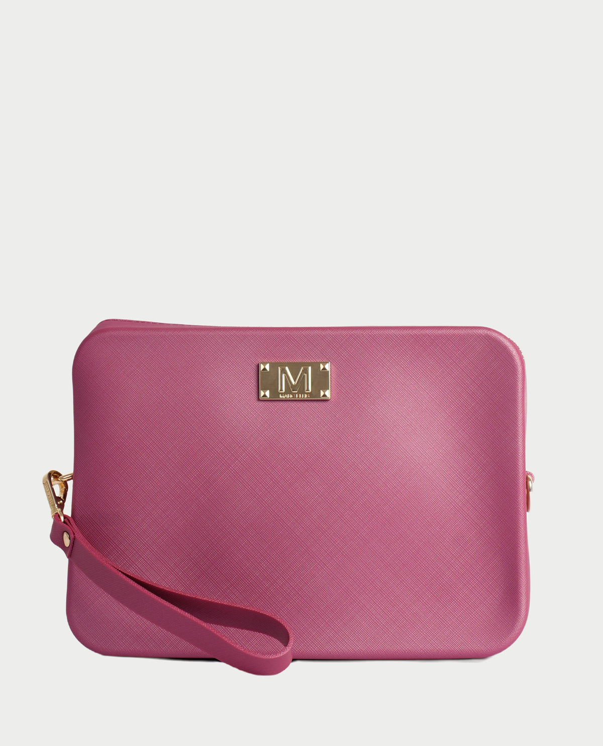 Borsa Marc Ellis con finitura liscia gommata 