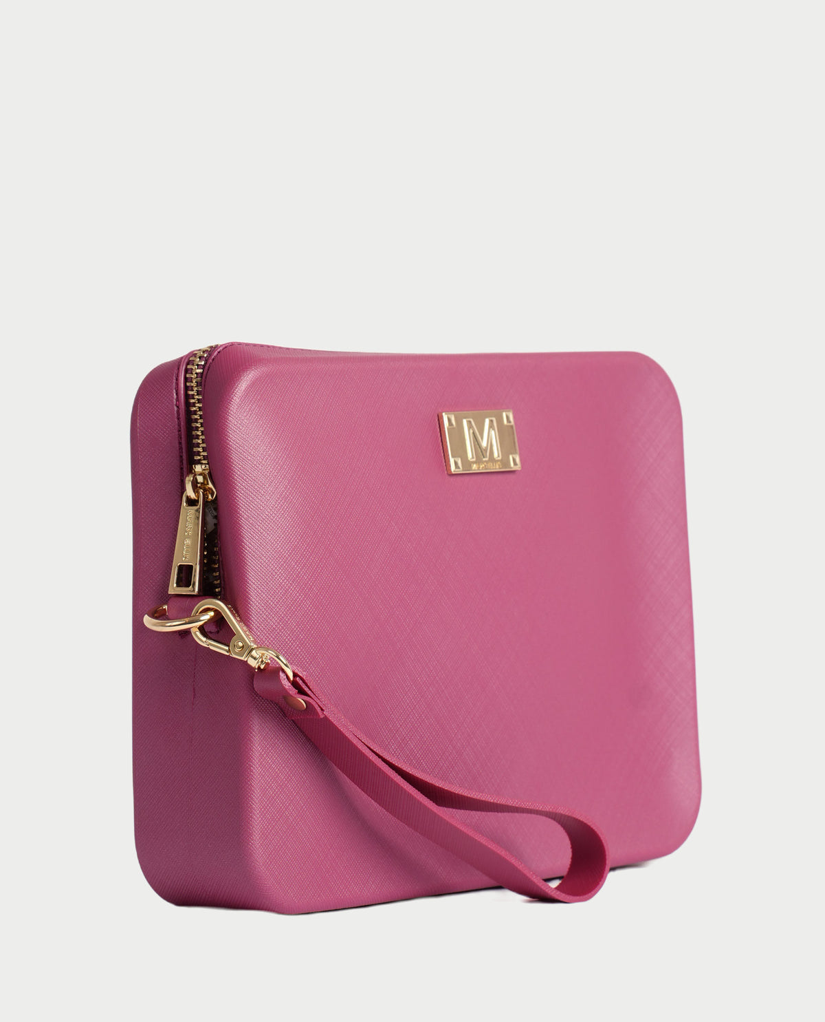 Borsa Marc Ellis con finitura liscia gommata 
