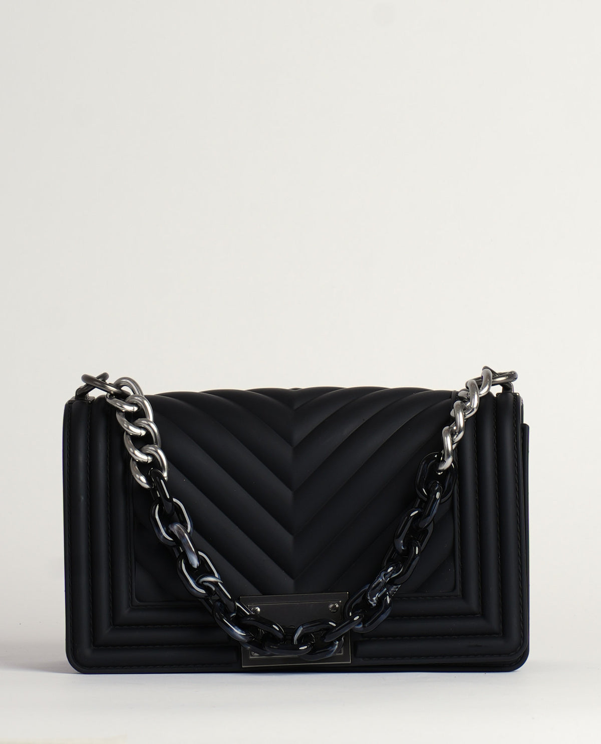 Borsa donna Marc Ellis con motivo trapuntato chevron 