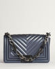 Marc Ellis women's bag with chevron quilted pattern