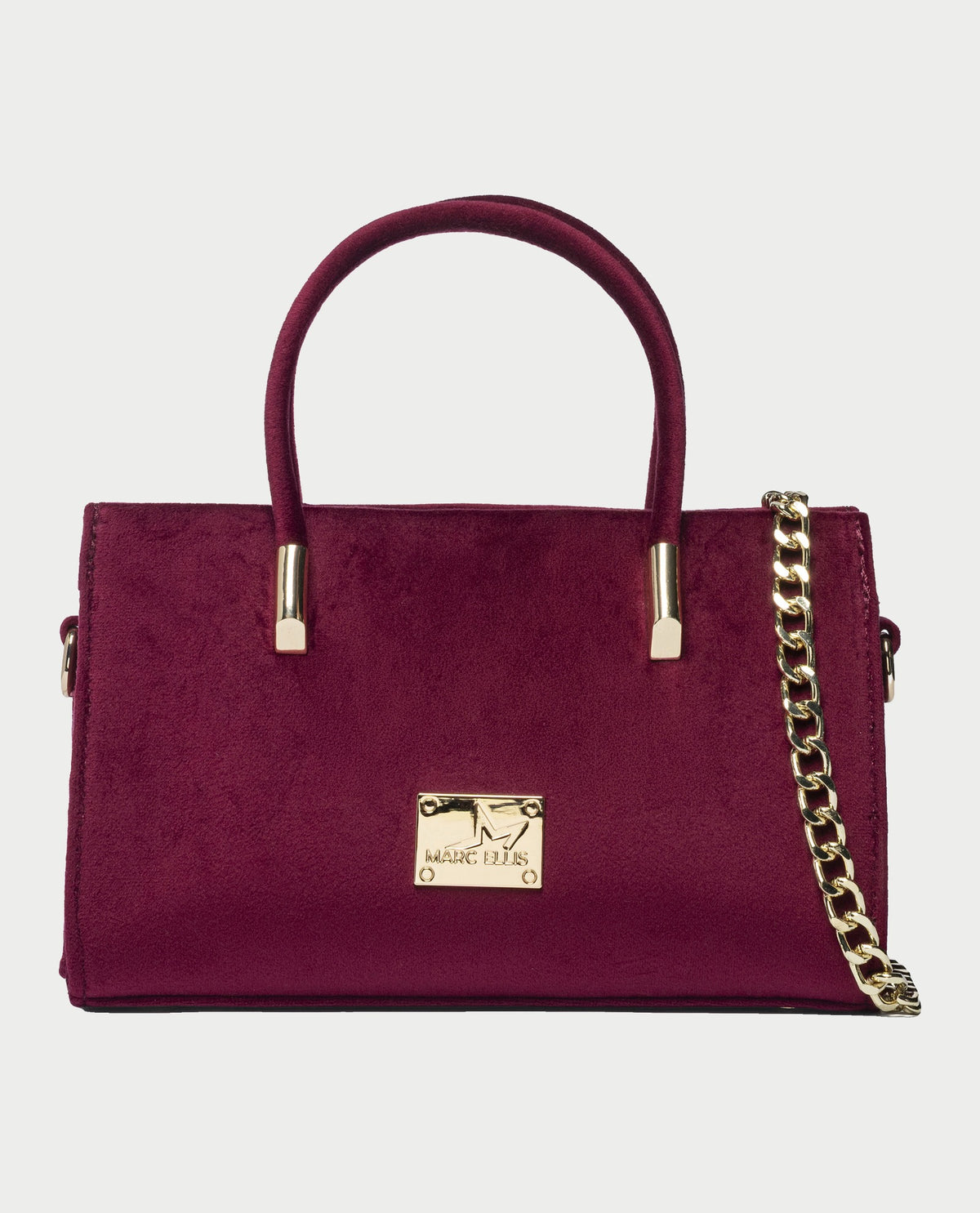 Borsa donna Marc Ellis con tracolla in catena dorata 