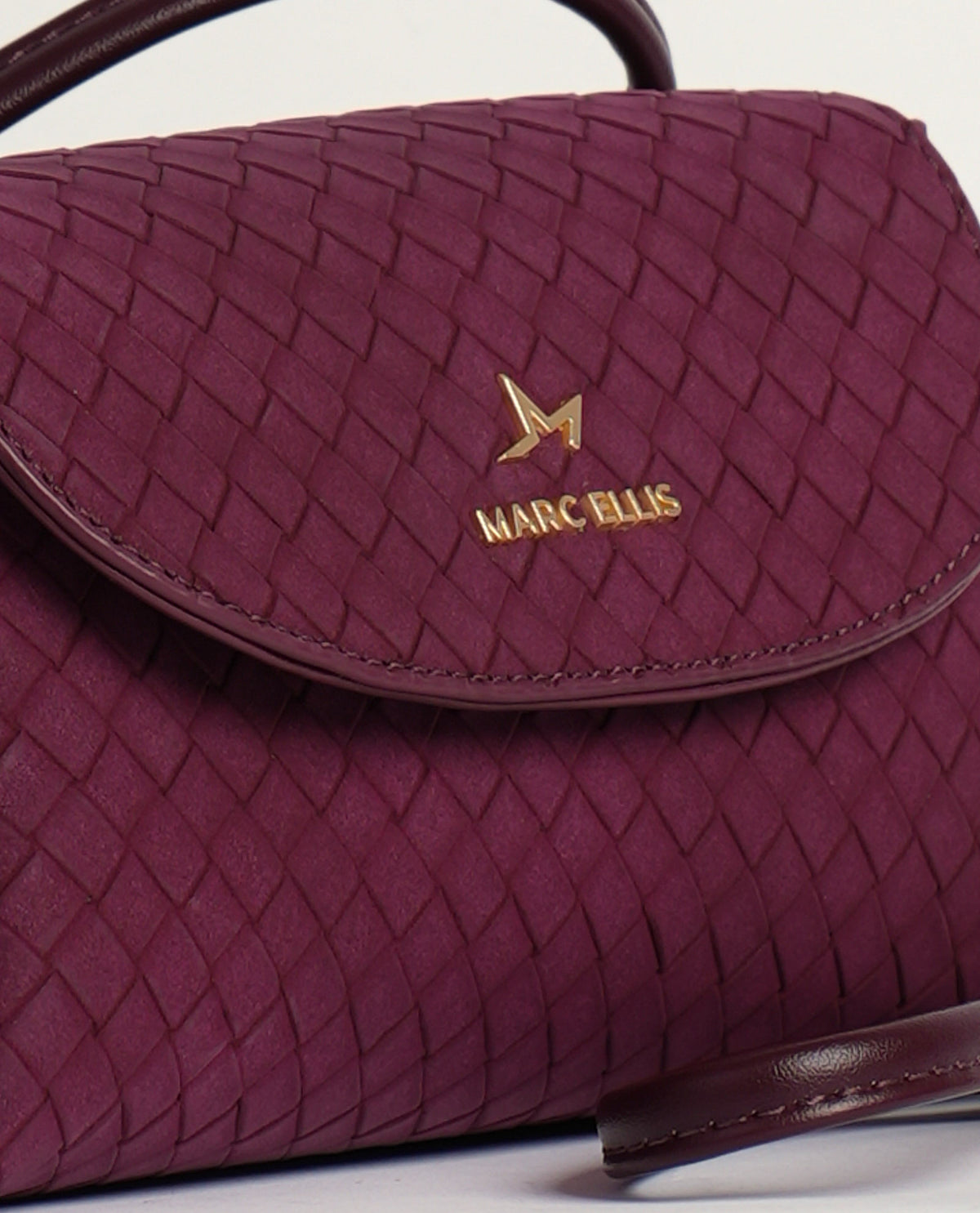 Borsa donna Marc Ellis trapuntata con logo 