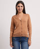 Cardigan Markup con bottoni e ampia scollatura