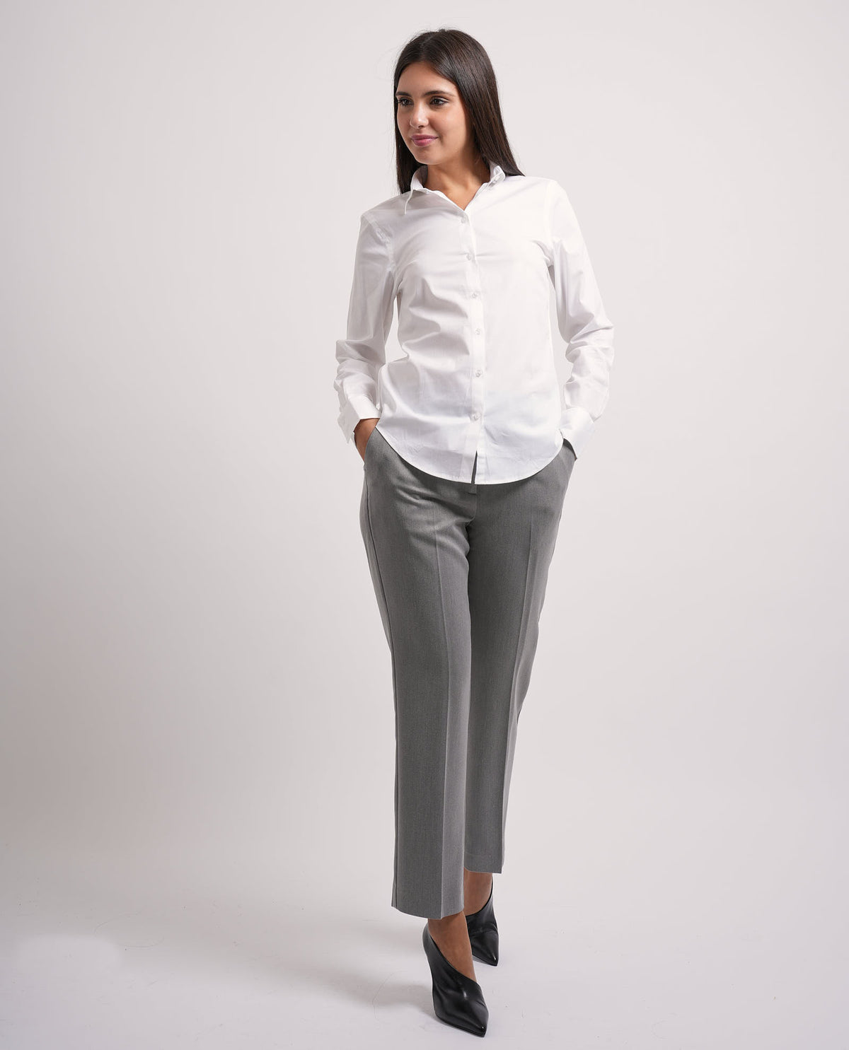Camicia donna Markup tinta unita 