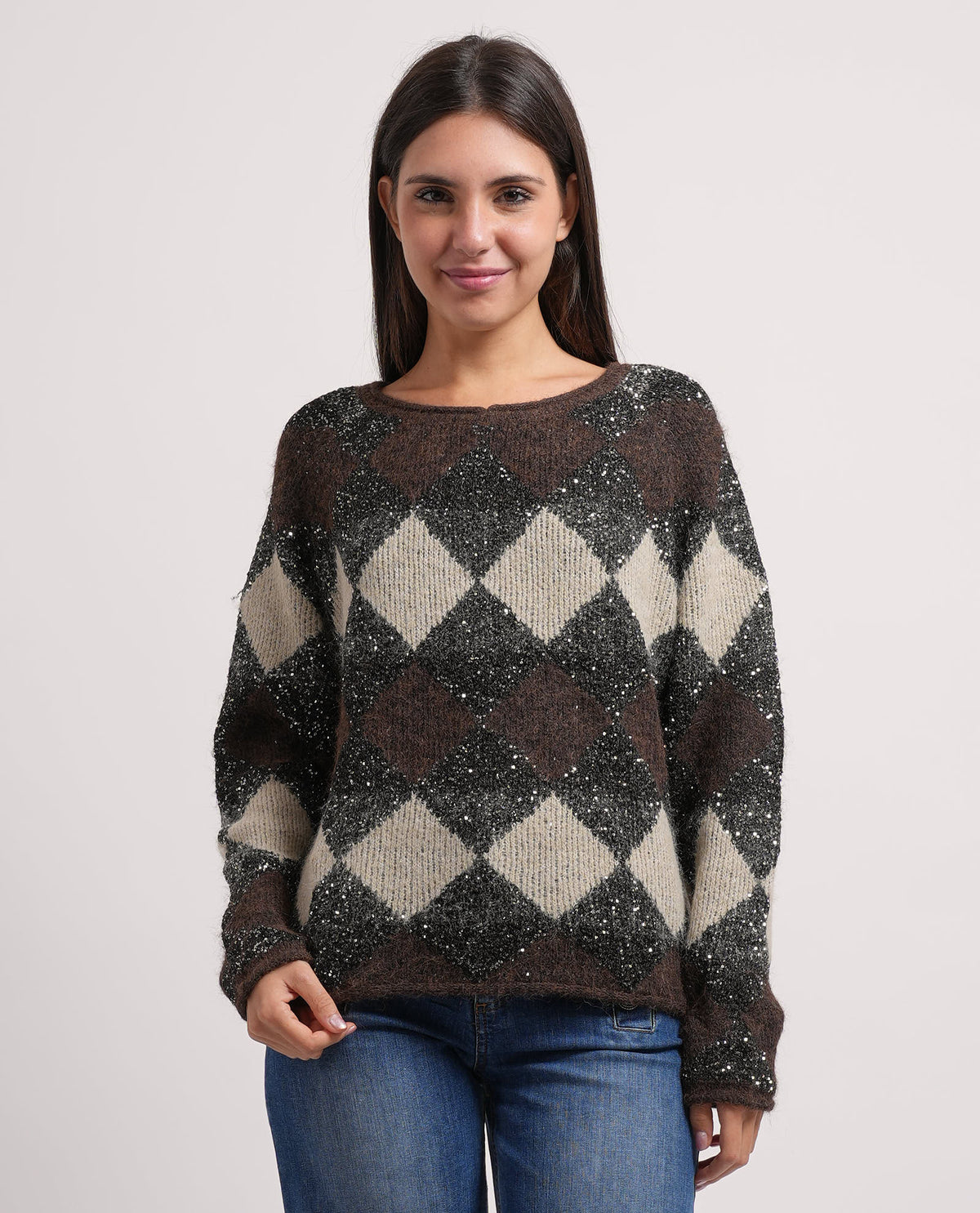Maglione con collo tondo Markup donna 