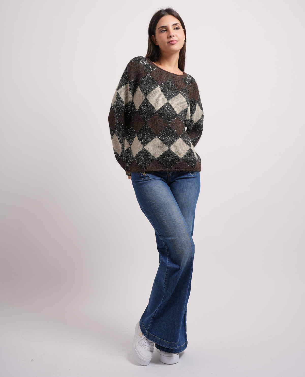 Maglione con collo tondo Markup donna 