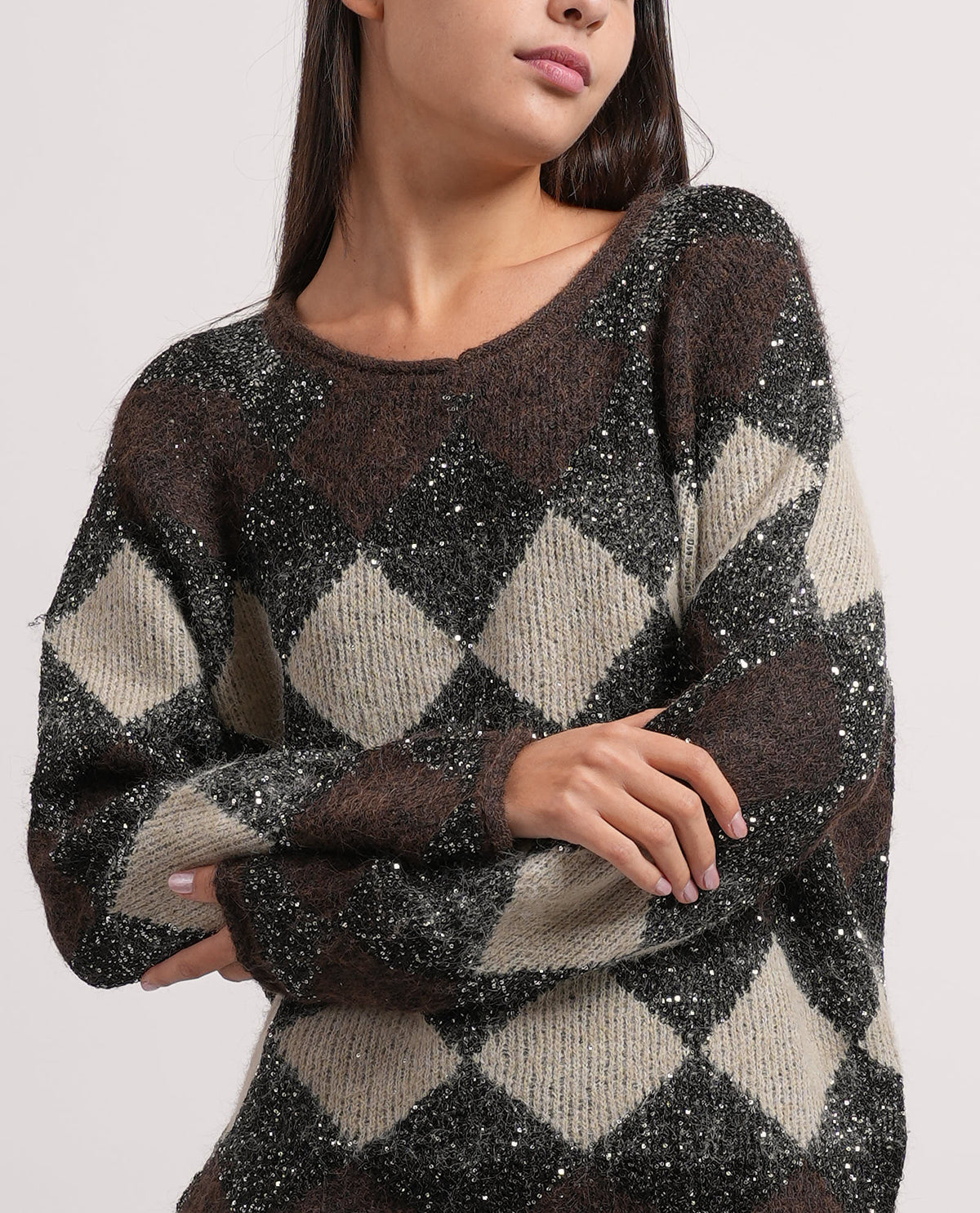 Maglione con collo tondo Markup donna 