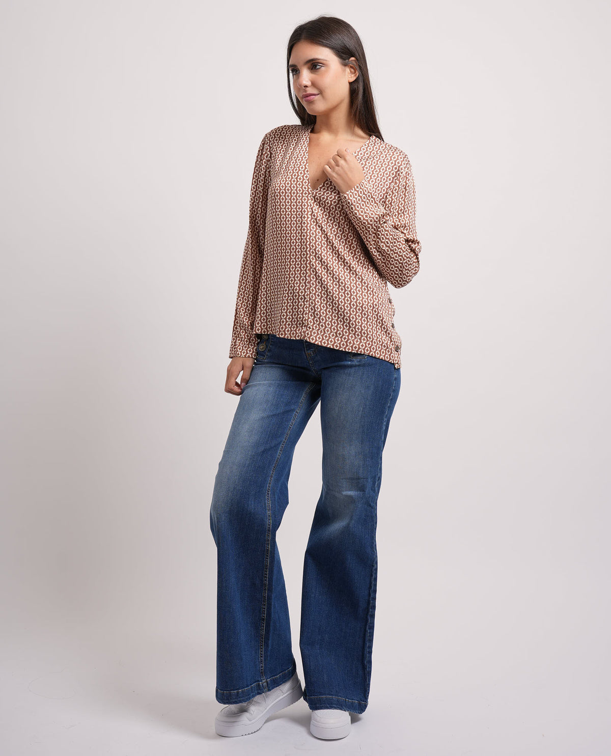 Camicia a manica lunga donna Markup 