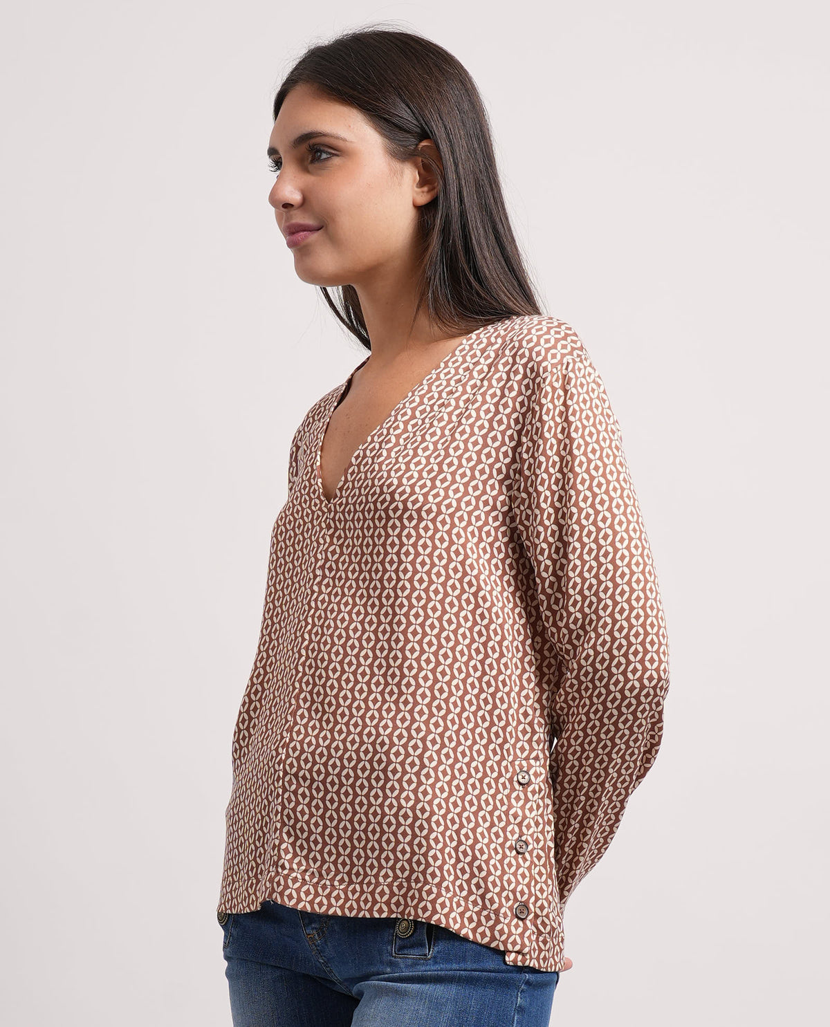 Camicia a manica lunga donna Markup 