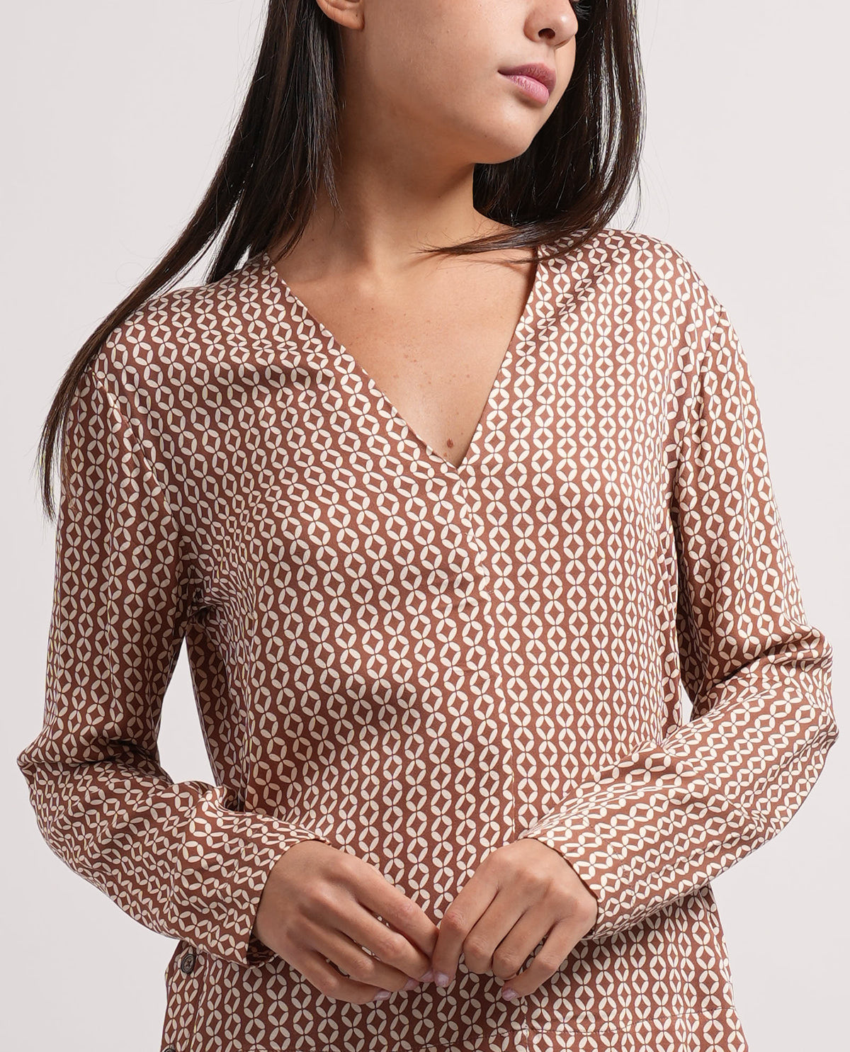 Camicia a manica lunga donna Markup 