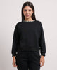 Felpa girocollo Markup donna con collana