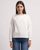 Markup women's crew neck sweatshirt with necklace