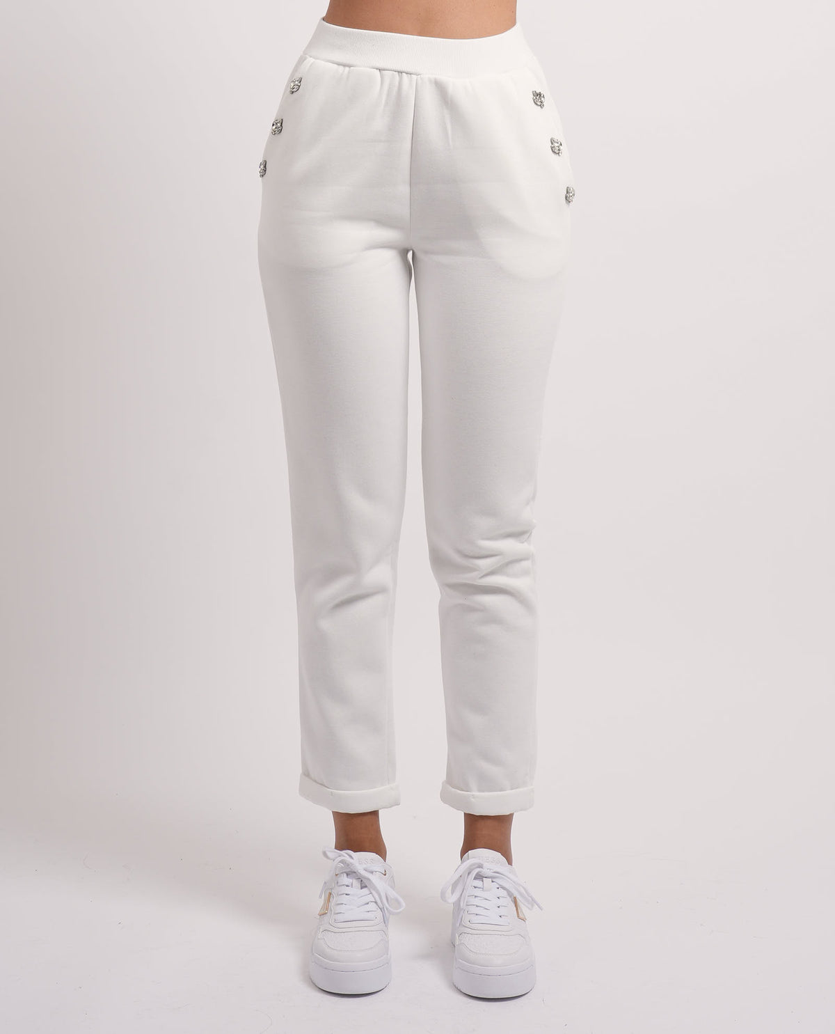 Pantaloni donna Markup con elastico in vita 