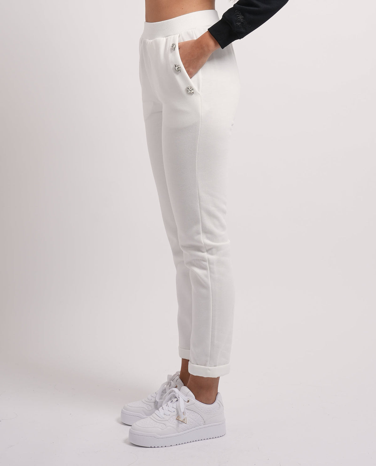 Pantaloni donna Markup con elastico in vita 